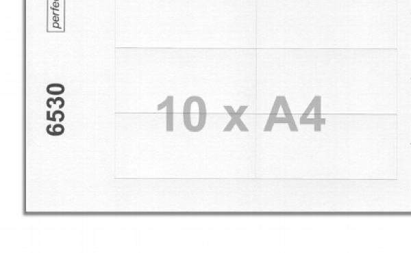 Druckbögen für Namensschild polar® 30